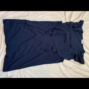 Mini dress with ruffles